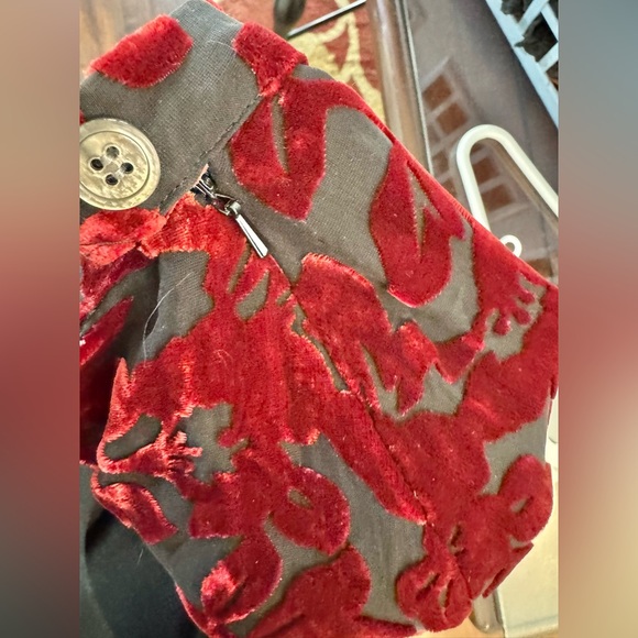 Valentine’s Day Vintage Laura Ashley Velvet Top & Skirt Size 8-10 - Picture 12 of 14